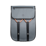 Sac à dos La virgule - Gravelot - gris militaire vue face