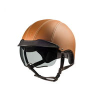 Casque Vélo Design Egide Atlas Camel équipé d'une visière en verre fumé UV - Max And The City