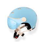 Casque Diezz Bleu vue côté