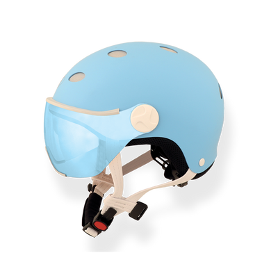 Casque Diezz Bleu vue côté