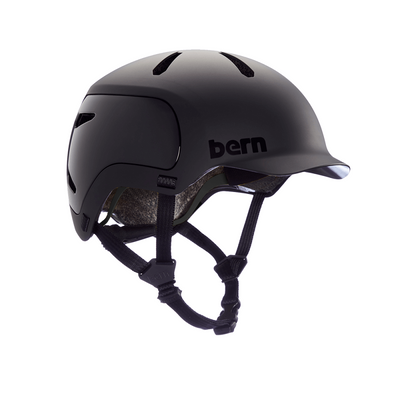 Casque de vélo de ville design Bern Watts 2.0 Matte Black