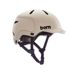 Casque de vélo de ville design Bern Watts 2.0 Matte champagne sand