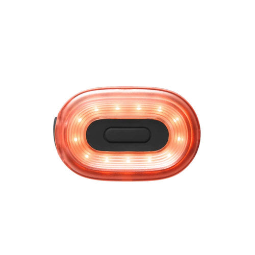 Feu de signalisation Pixel pour casque ou vélo lumière rouge