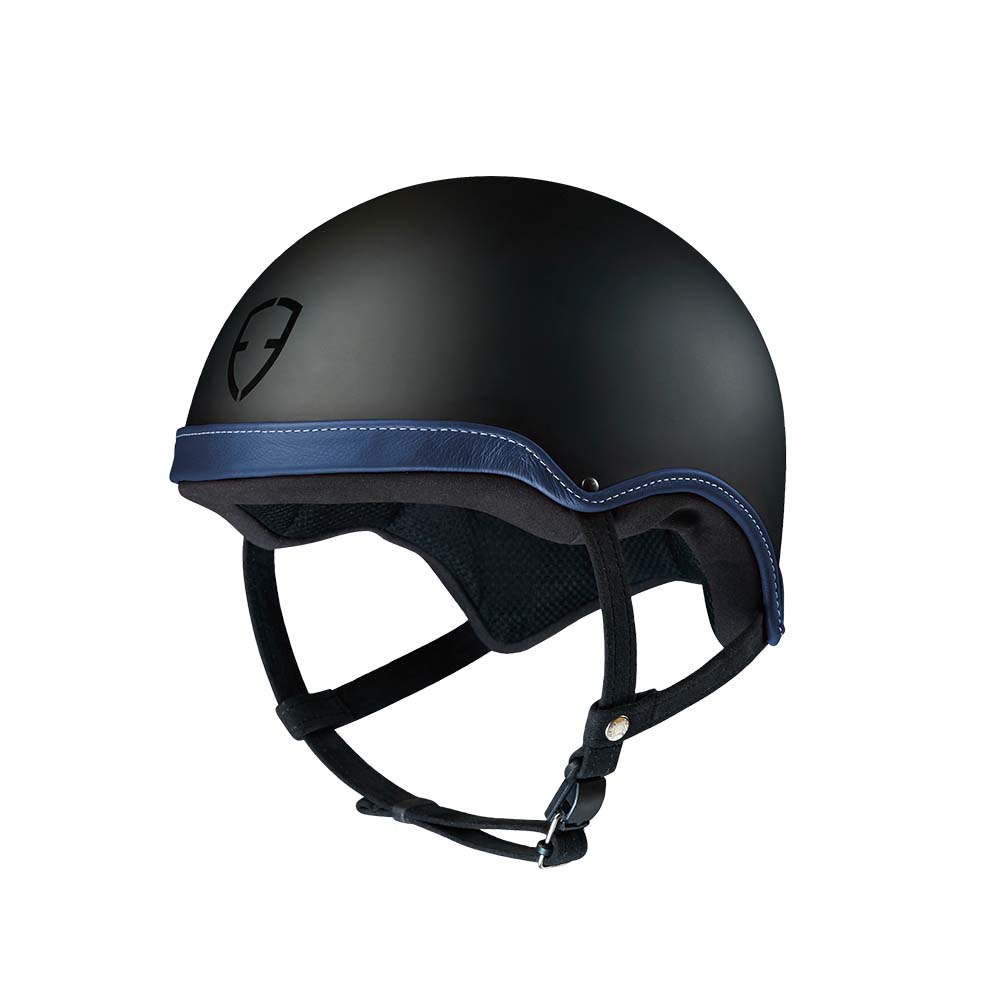 Casque Velo Urbain Stylé Design Egide Ino Bleu Marine en Cuir - Max And The City