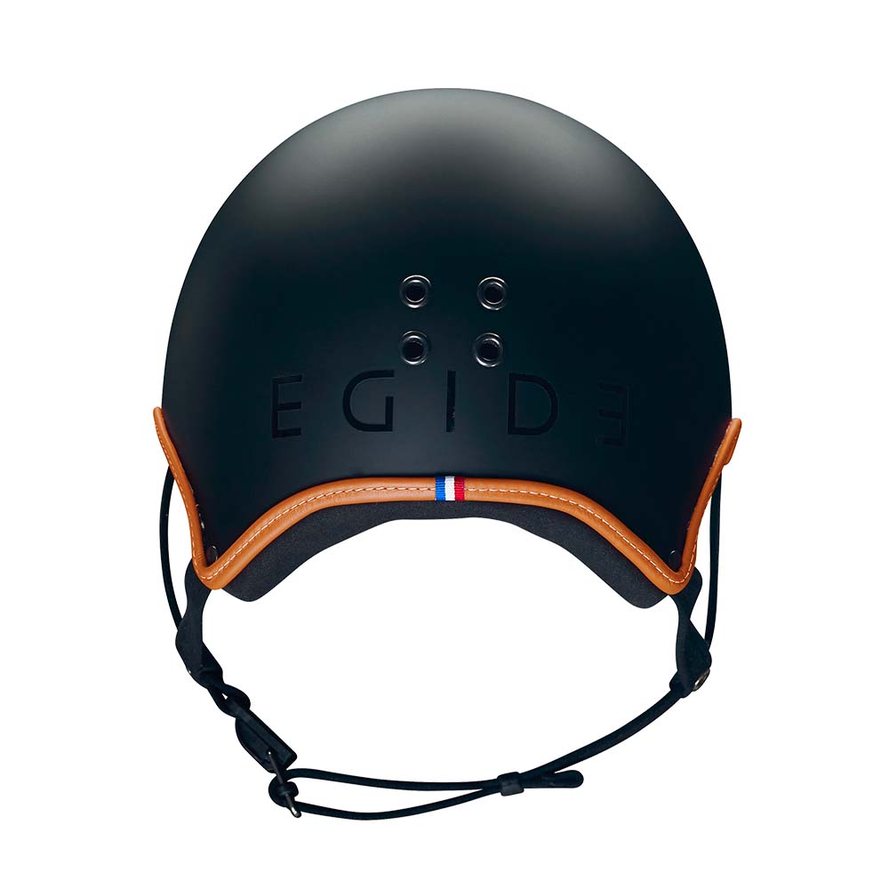 Casque Velo Urbain Stylé Design Egide Ino Marron Camel en Cuir Arrière - Max And The City