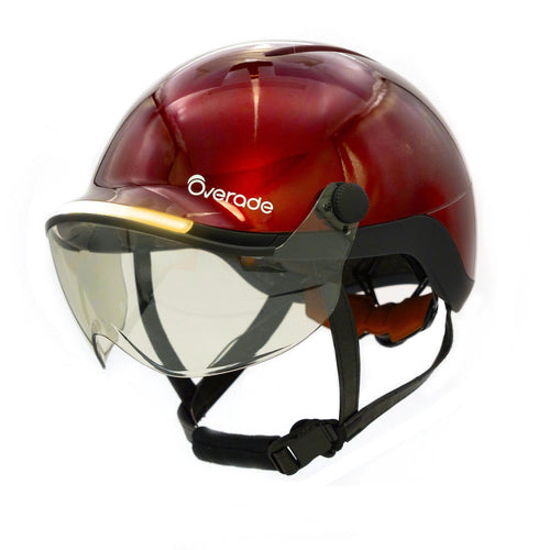 Casque de vélo avec éclairage Overade – LIFE Premium