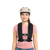 Airbag vélo MASE Airding Fusion AirRide porté par une femme