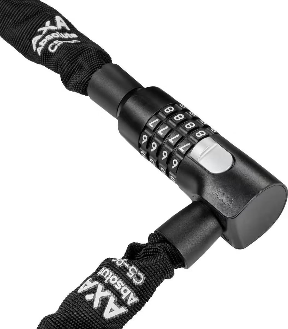AXA Absolute 5-90 Kettenschloss – Security 7/15, 90 cm x 5 mm