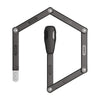 Antivol pliant alarme Abus Bordo Alarm XPlus 6000KA 90 cm