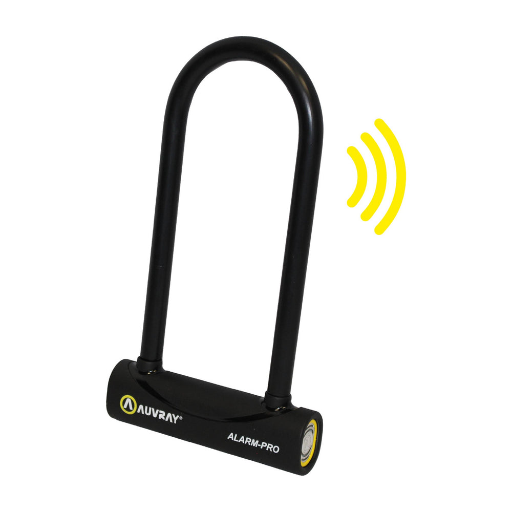 Antivol U vélo Auvray U Alarm Pro 98 x 250 mm avec alarme 120 dB - photo 1