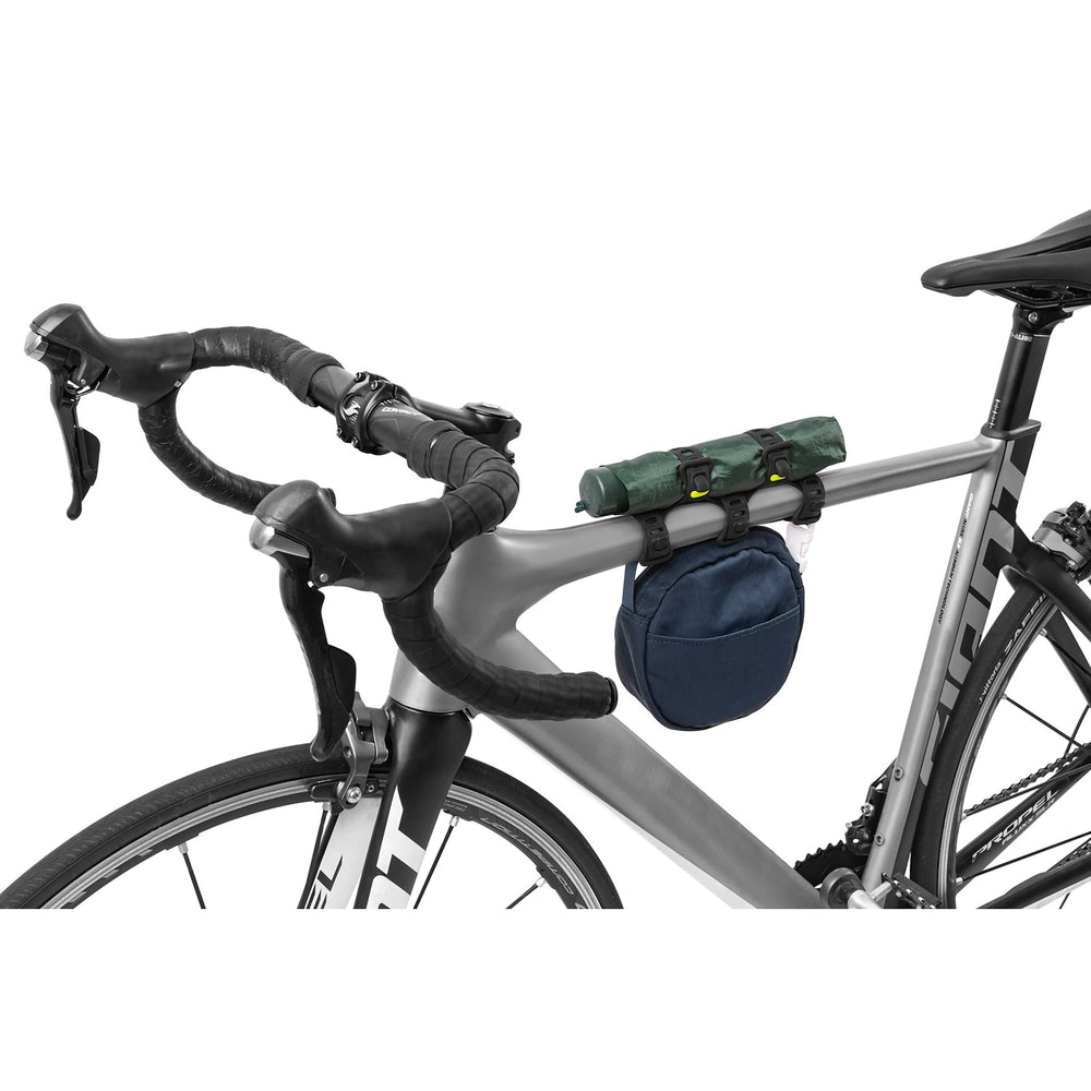 Attache silicone vélo Bone Bike Strap Plus noire