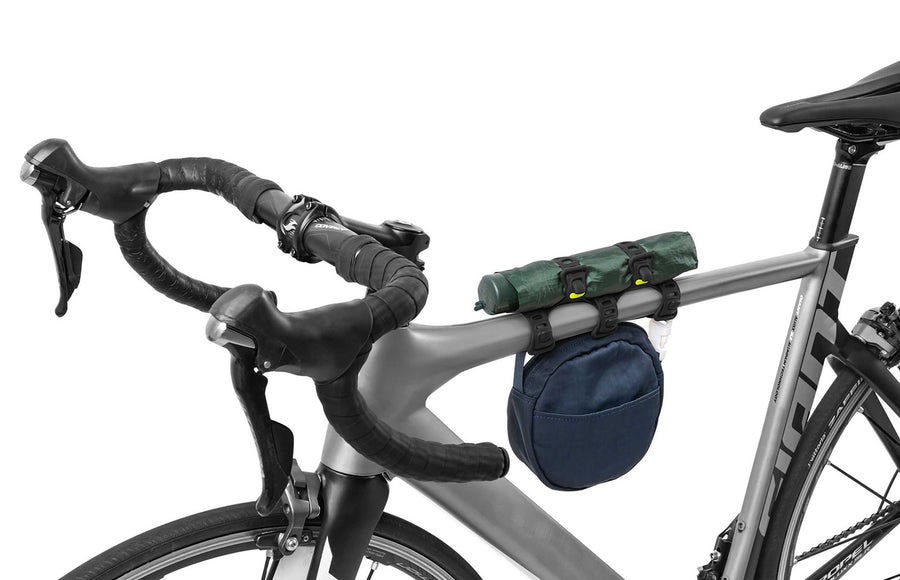 Attache silicone vélo Bone Bike Strap Plus noire