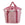 Panier avant vélo KlickFix Reisenthel Bikebasket 15 L – Twist Berry – le panier Bikebasket twist berry sur fond blanc