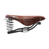 Selle vélo cuir Brooks - B66 Short - Brun antique - vue 2