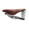 Selle vélo cuir Brooks - B66 Short - Brun antique - vue 3