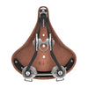 Selle vélo cuir Brooks - B66 Short - Brun antique - vue 6