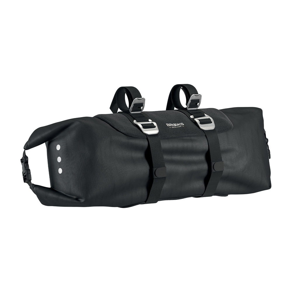 Sacoche de guidon vélo Brooks - Scape HandleBar Roll 10-12 L - Noir - vue 1