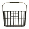 Panier avant vélo Brooks - Hoxton Wire Basket 25 L - Noir - vue 1