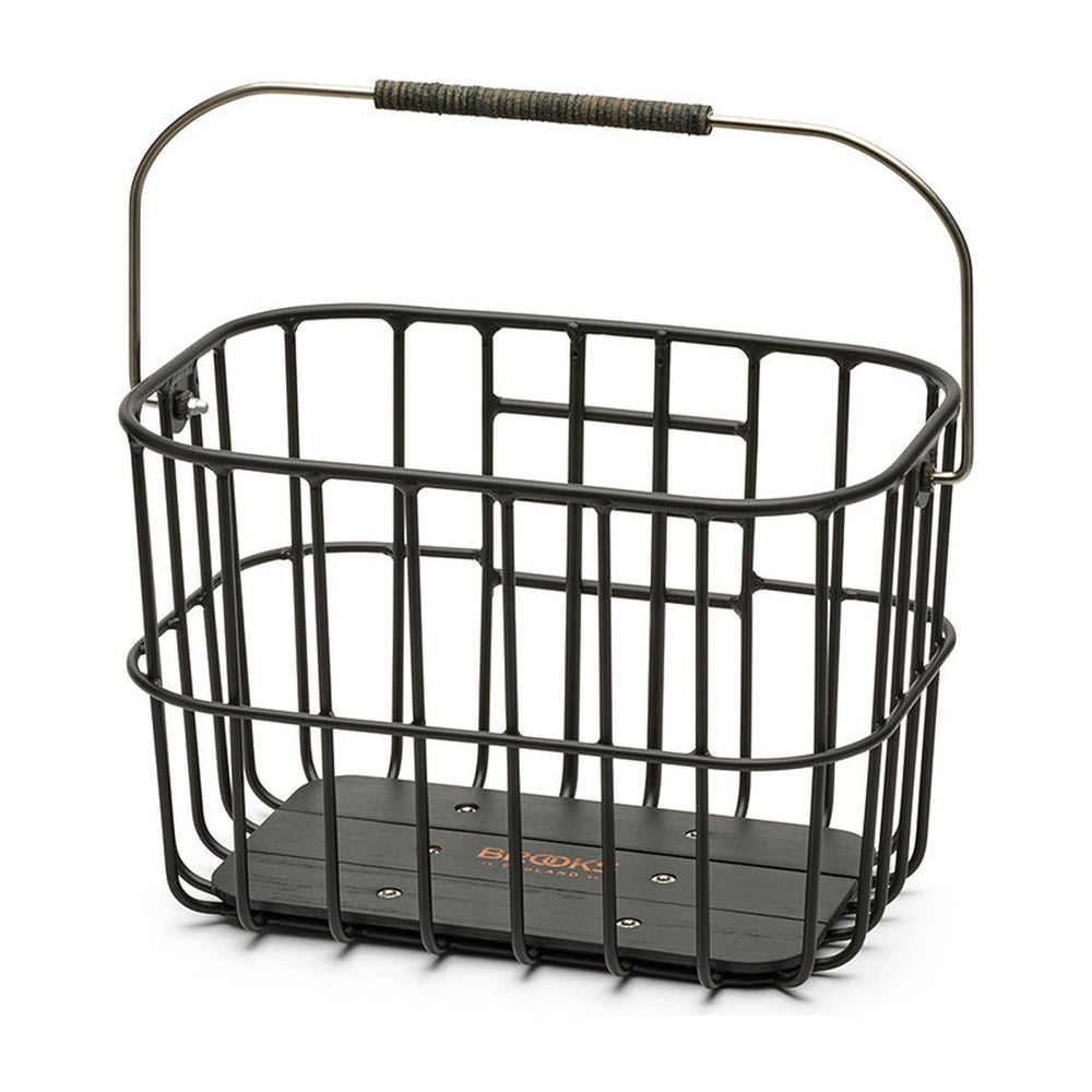 Panier avant vélo Brooks - Hoxton Wire Basket 25 L - Noir - vue 2