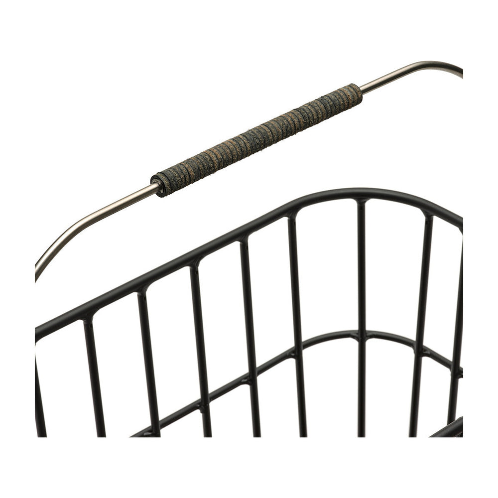 Panier avant vélo Brooks - Hoxton Wire Basket 25 L - Noir - vue 5