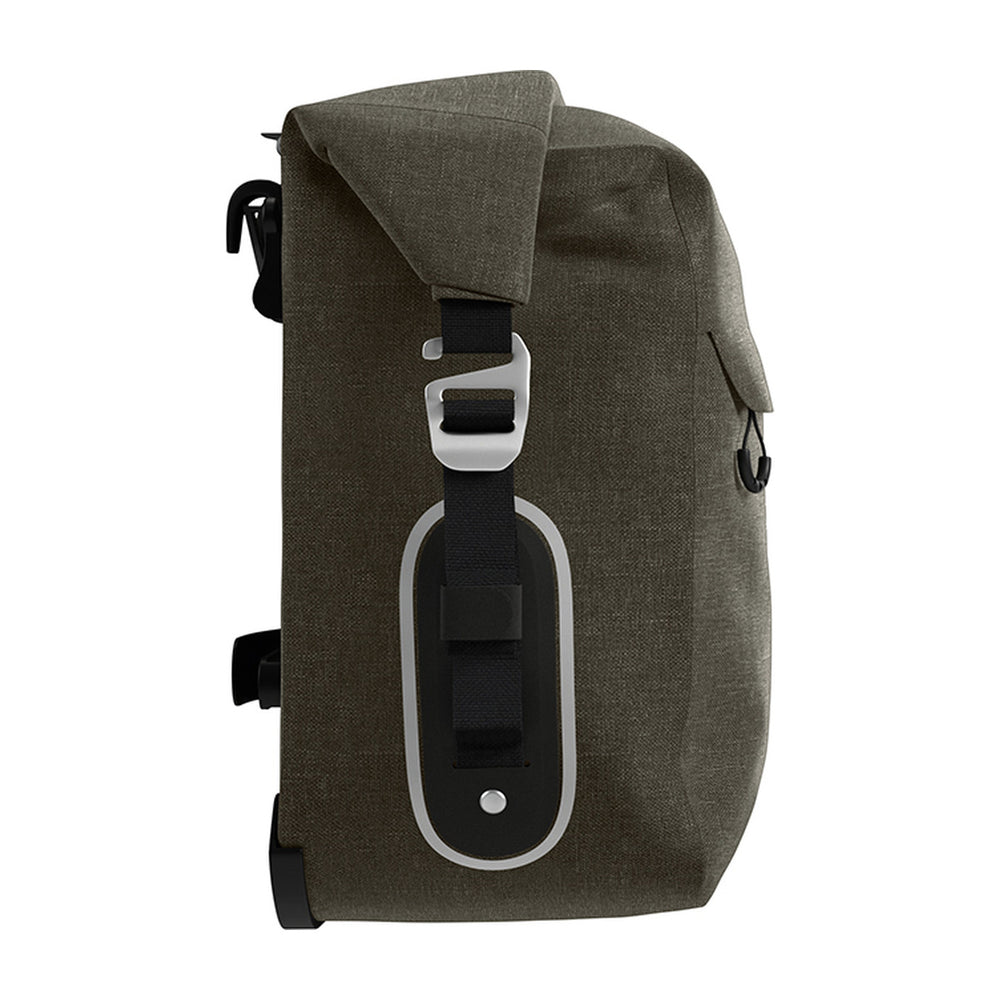 Sacoche de porte-bagage vélo Brooks - Scape Pannier Small 10-13 L - Vert kaki - vue 4