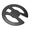 Carter de chaîne vélo universel KlickFix Unidisc – Unidisc, plateaux jusqu'à 48 dents – le disque Unidisc vu de face