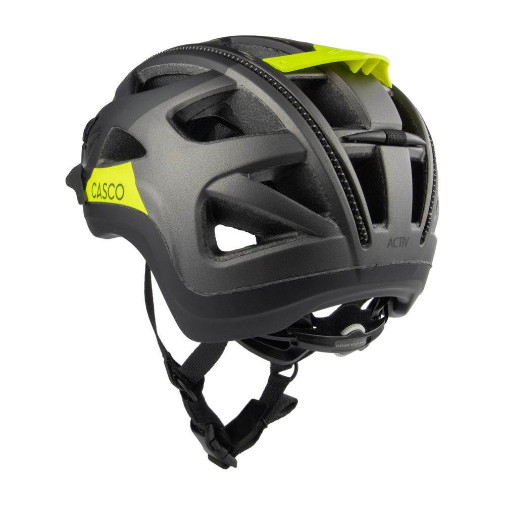 Casque Casco Activ SL - Noir Néon - vue 4