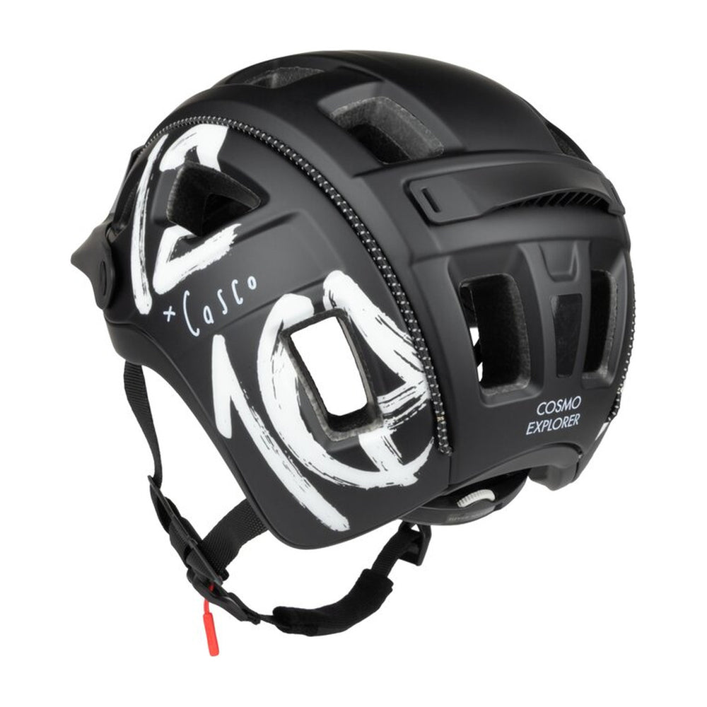 Casque Casco Cosmo Explorer - Noir Graphique - vue 4