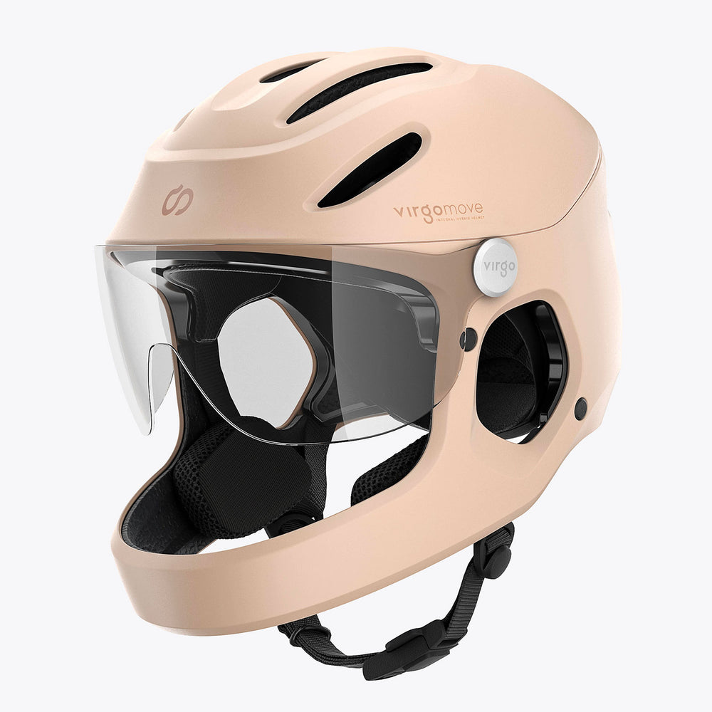 fullface helm 54 cm Integralhelm für Fahrräder - Virgo Full Face