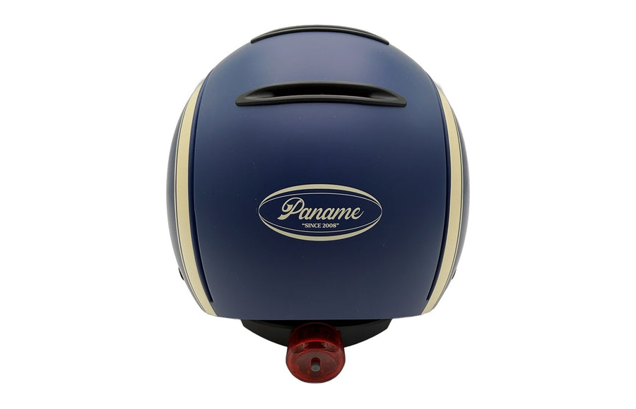 Casque Mârkö Tandem Light Paname, vue arrière avec logo Paname