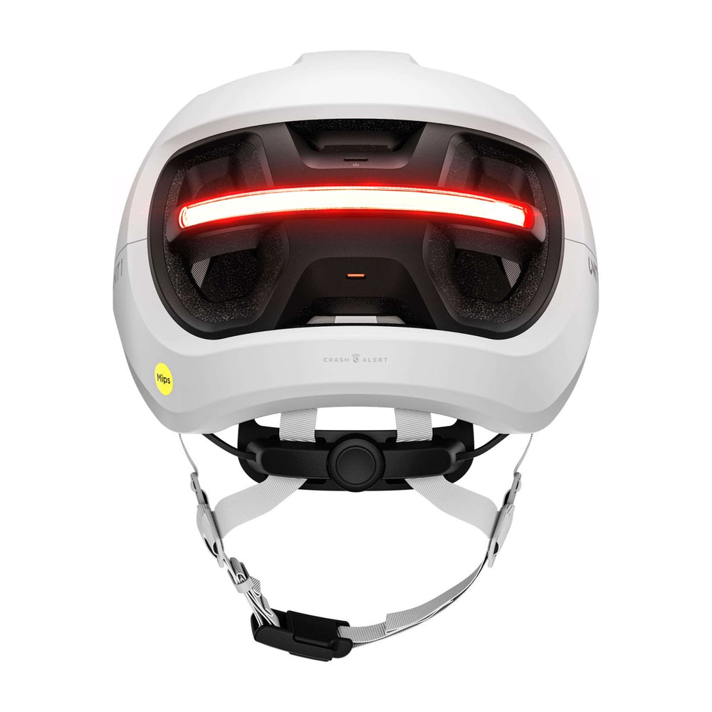 Casque connecté Unit 1 Aura MIPS, coloris Chalk, vue arrière