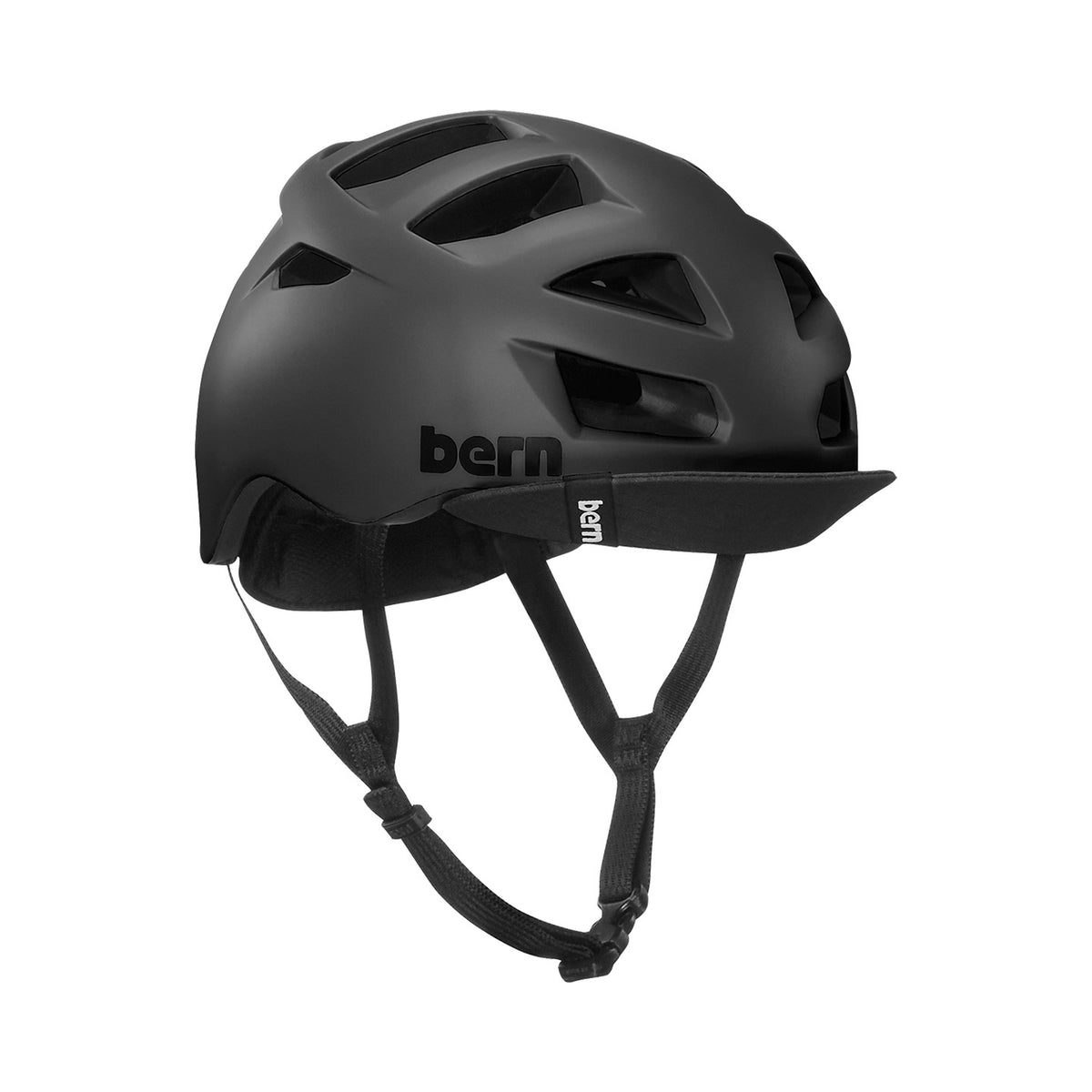 Casque velo Bern Allston noir mat