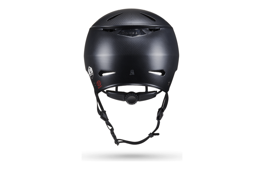 Bern Hendrix Carbon DVRT, tissage carbone vu du dessus
