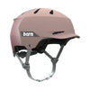 Casque velo Bern Hendrix MIPS Metallic Rose Gold or rose métallisé de profil