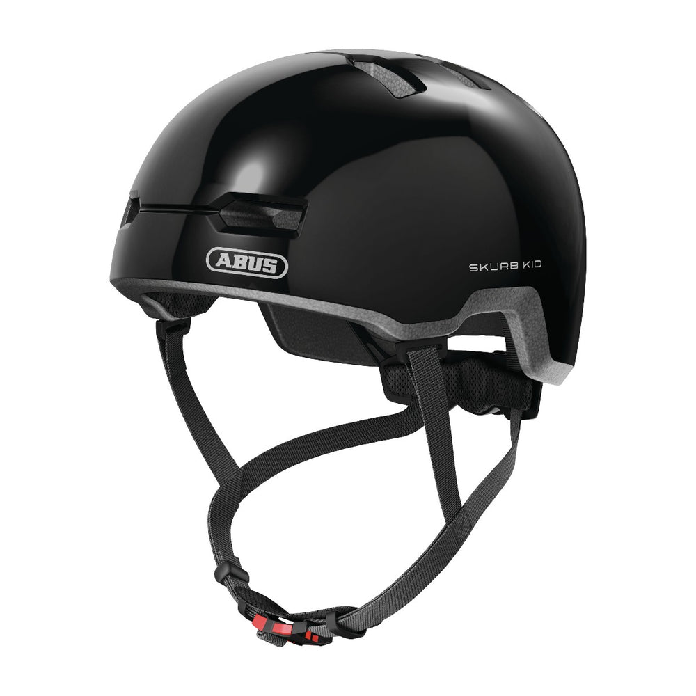 Casque vélo enfant Abus Skurb Kid Shiny Black