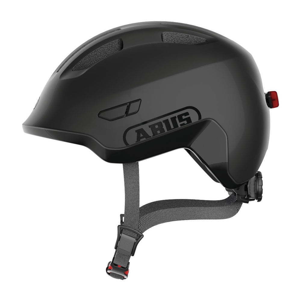 Casque vélo enfant Abus Smiley 3.0 ACE LED Velvet Black