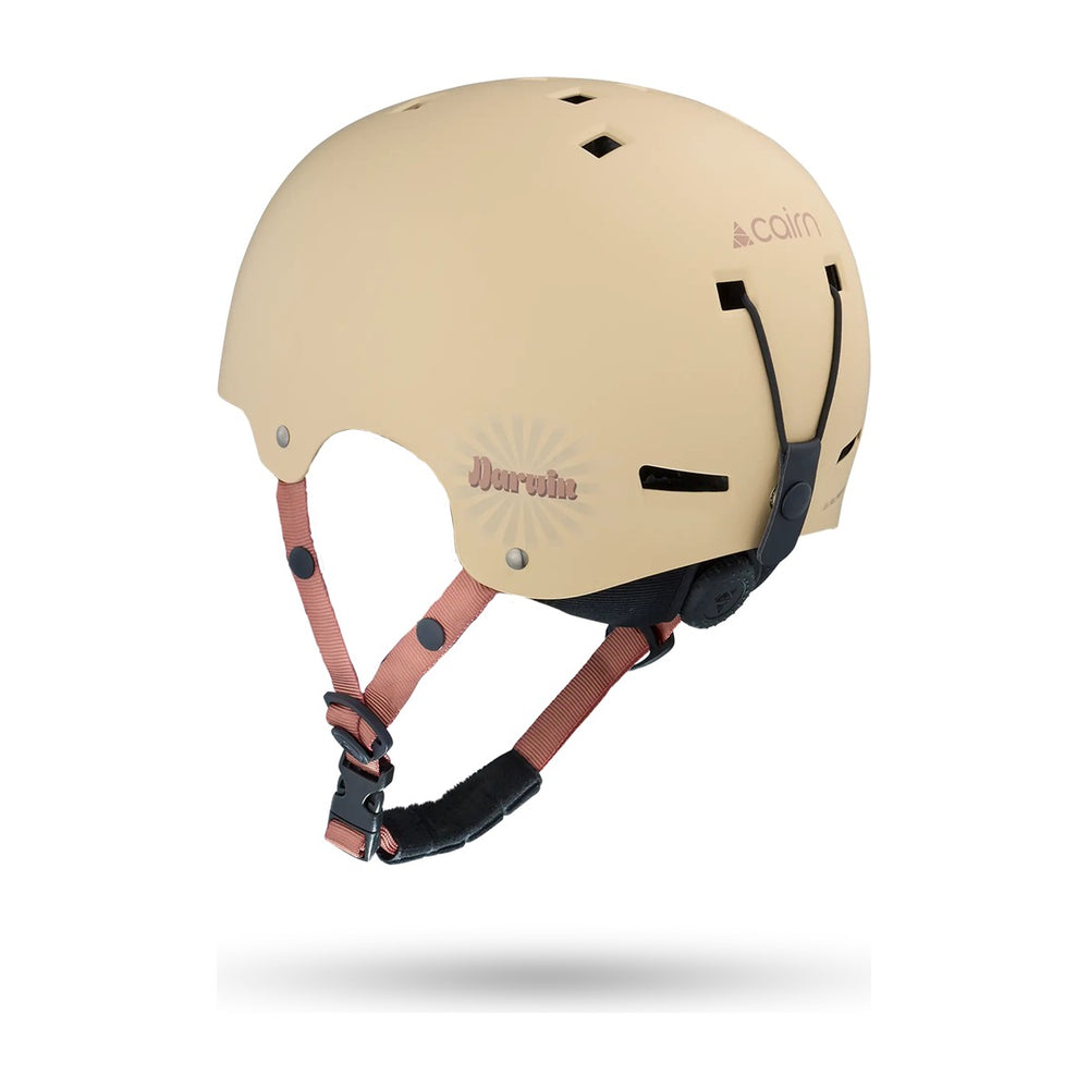 Casque vélo enfant Cairn Darwin J Mat Biscuit Mocha vue 2