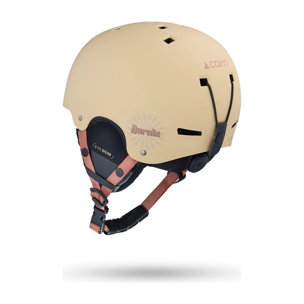 Casque vélo enfant Cairn Darwin J Mat Biscuit Mocha vue 4
