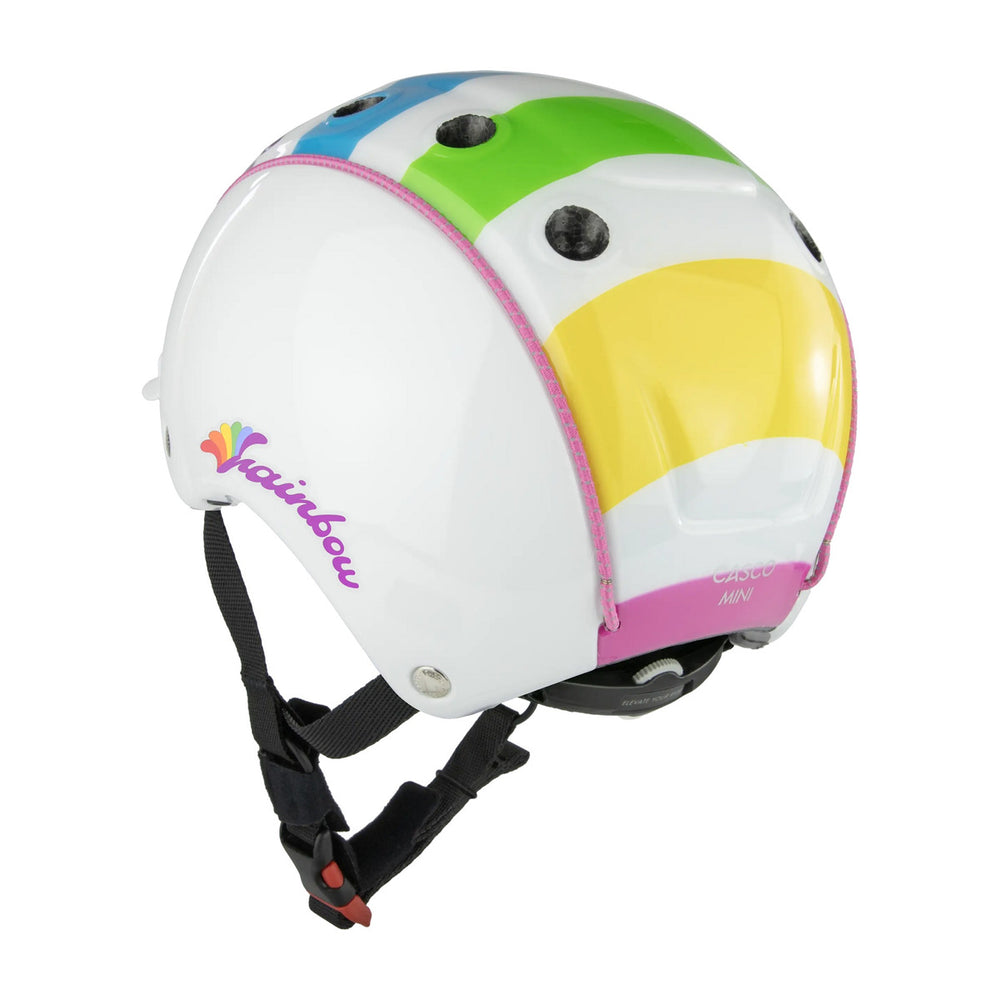 Casque vélo enfant Casco Mini 2 - Arc-en-ciel - vue 4