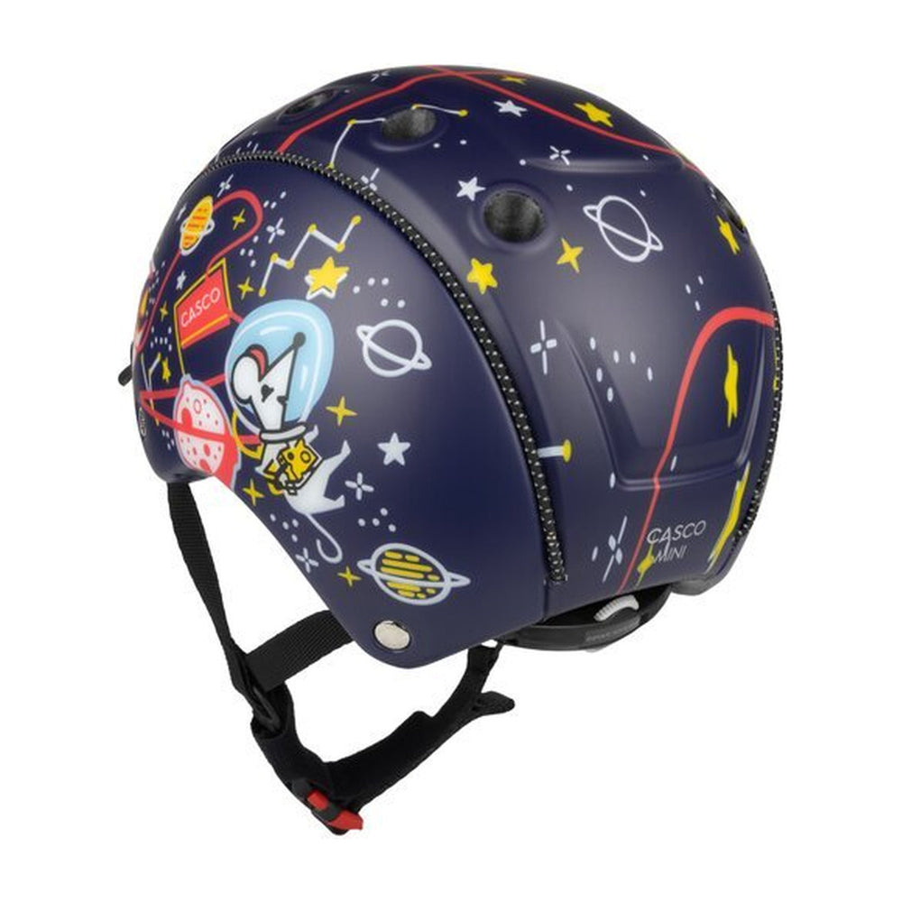 Casque vélo enfant Casco Mini 2 - Bleu Spatial - vue 4