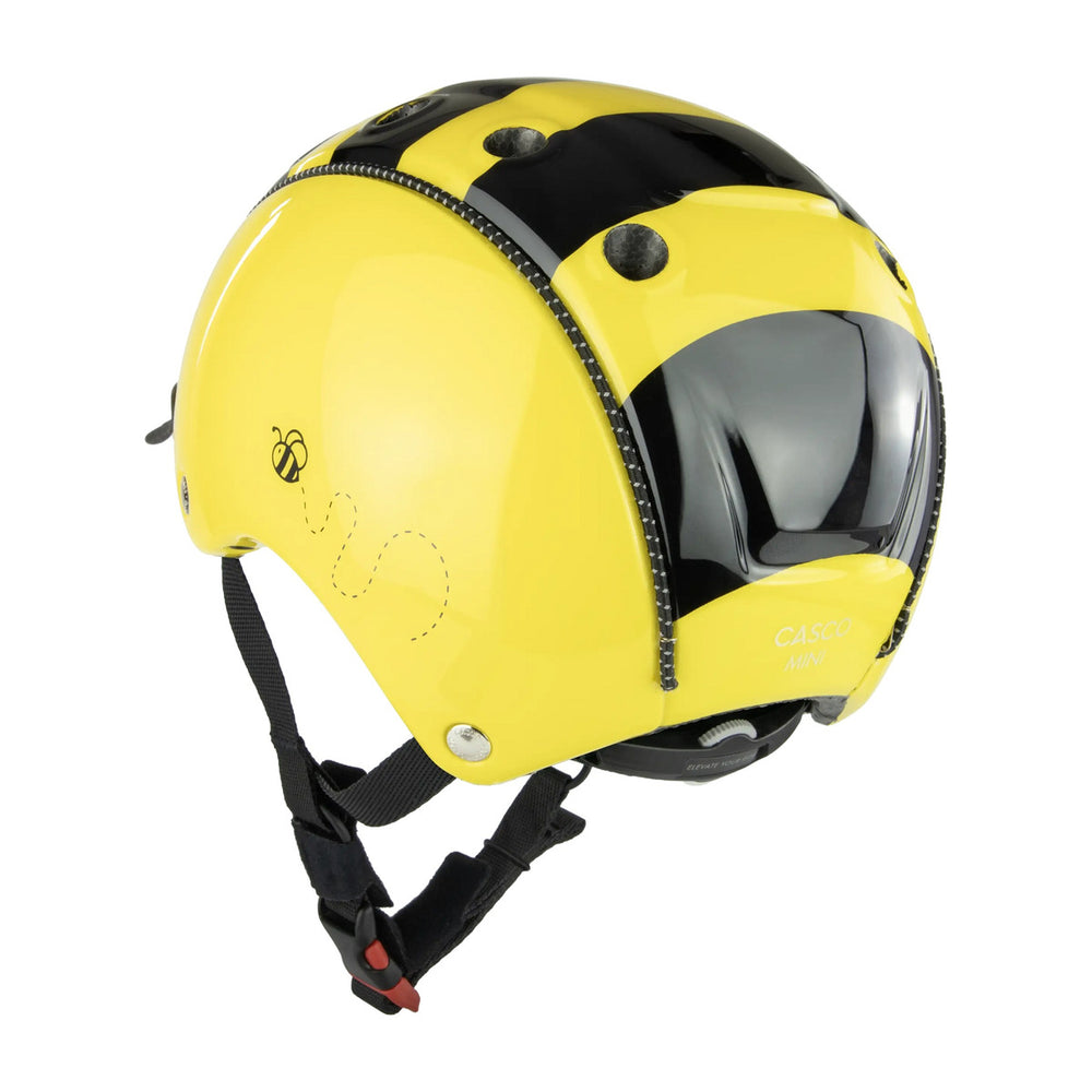 Casque vélo enfant Casco Mini 2 - Jaune Abeille - vue 4