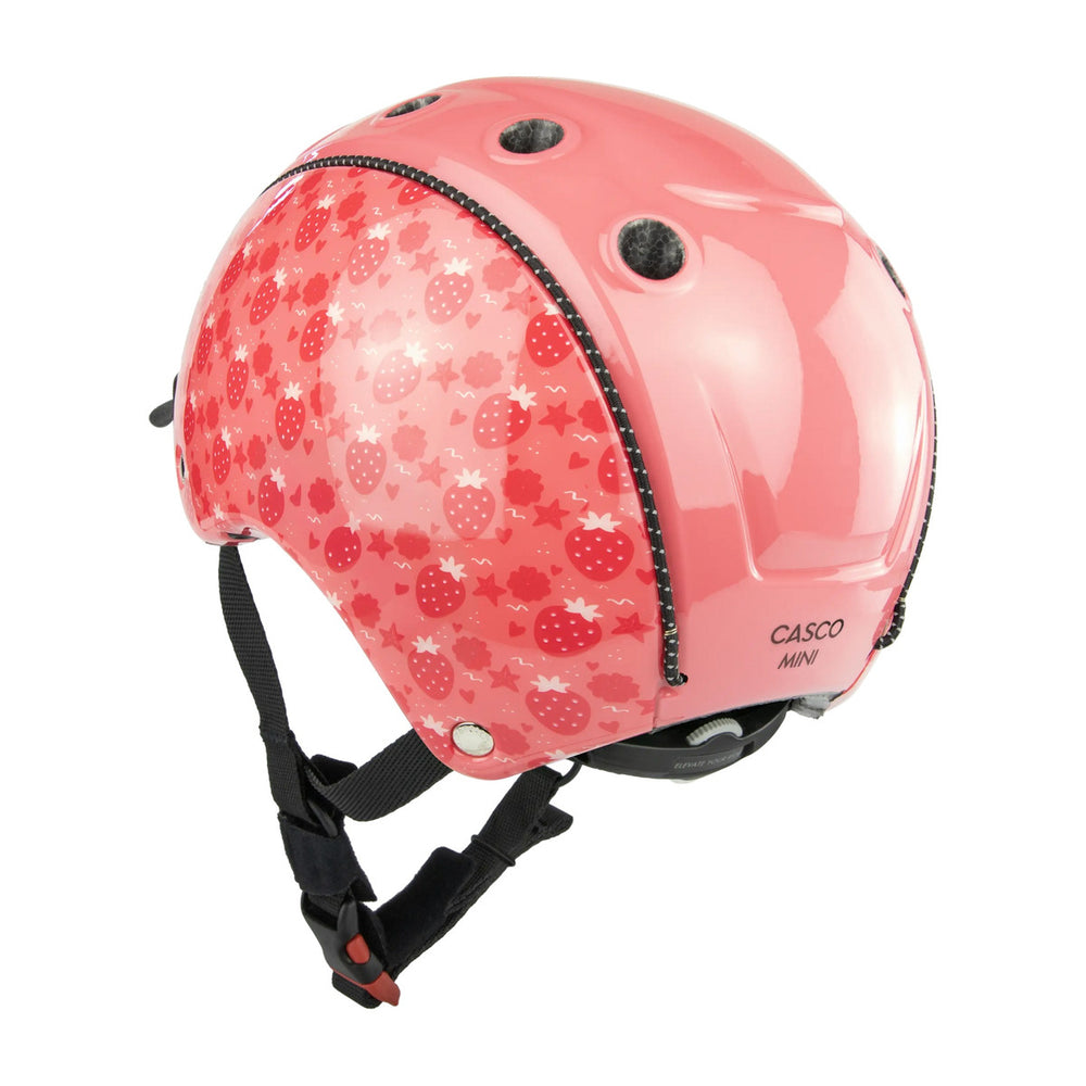 Casque vélo enfant Casco Mini 2 - Rose Fraise - vue 4