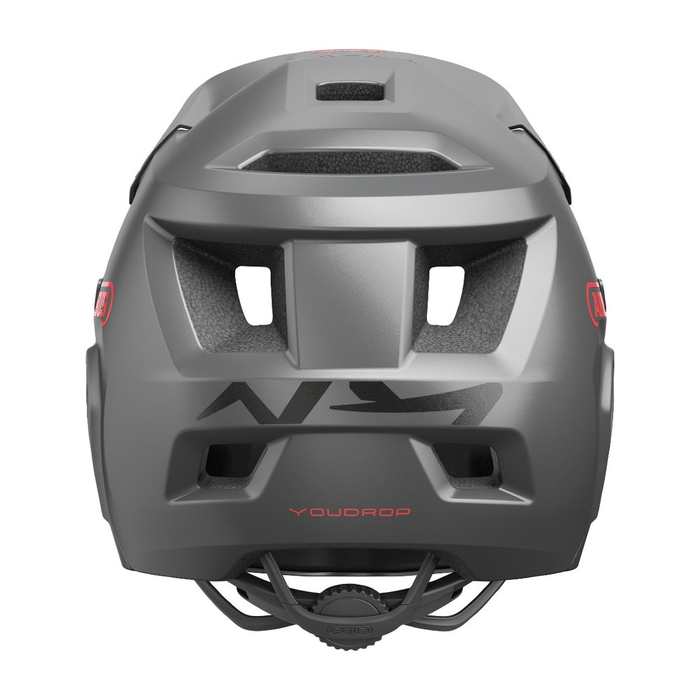 Casque vélo enfant intégral Abus YouDrop FF Ti Silver