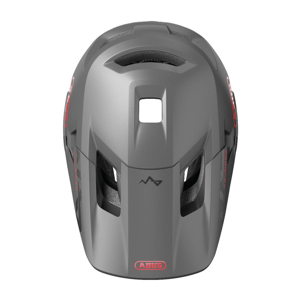 Casque vélo enfant intégral Abus YouDrop FF Ti Silver