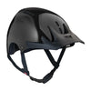 Casque vélo NACA Carbone Candy noir, vue de trois quarts avec visière