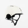 Casque vélo NACA Durgiten LED beige, vue de trois quarts