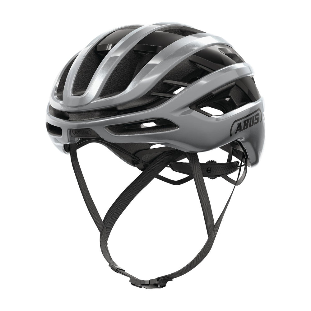 Casque vélo route Abus AirBreaker 2.0 Graphite Silver