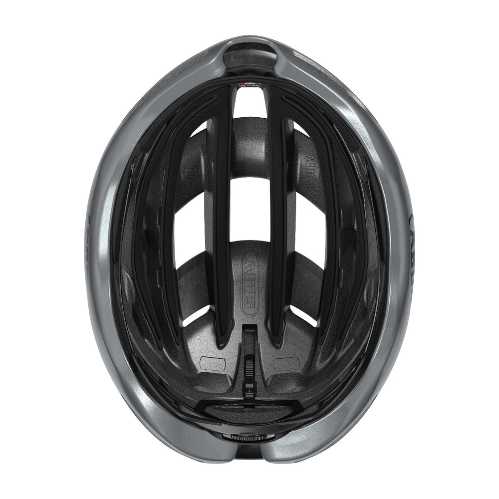 Casque vélo route Abus AirBreaker 2.0 Graphite Silver