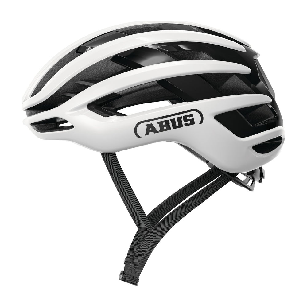 Casque vélo route Abus AirBreaker 2.0 Shiny White