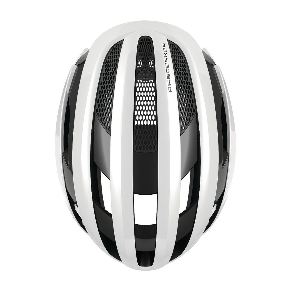 Casque vélo route Abus AirBreaker Polar White